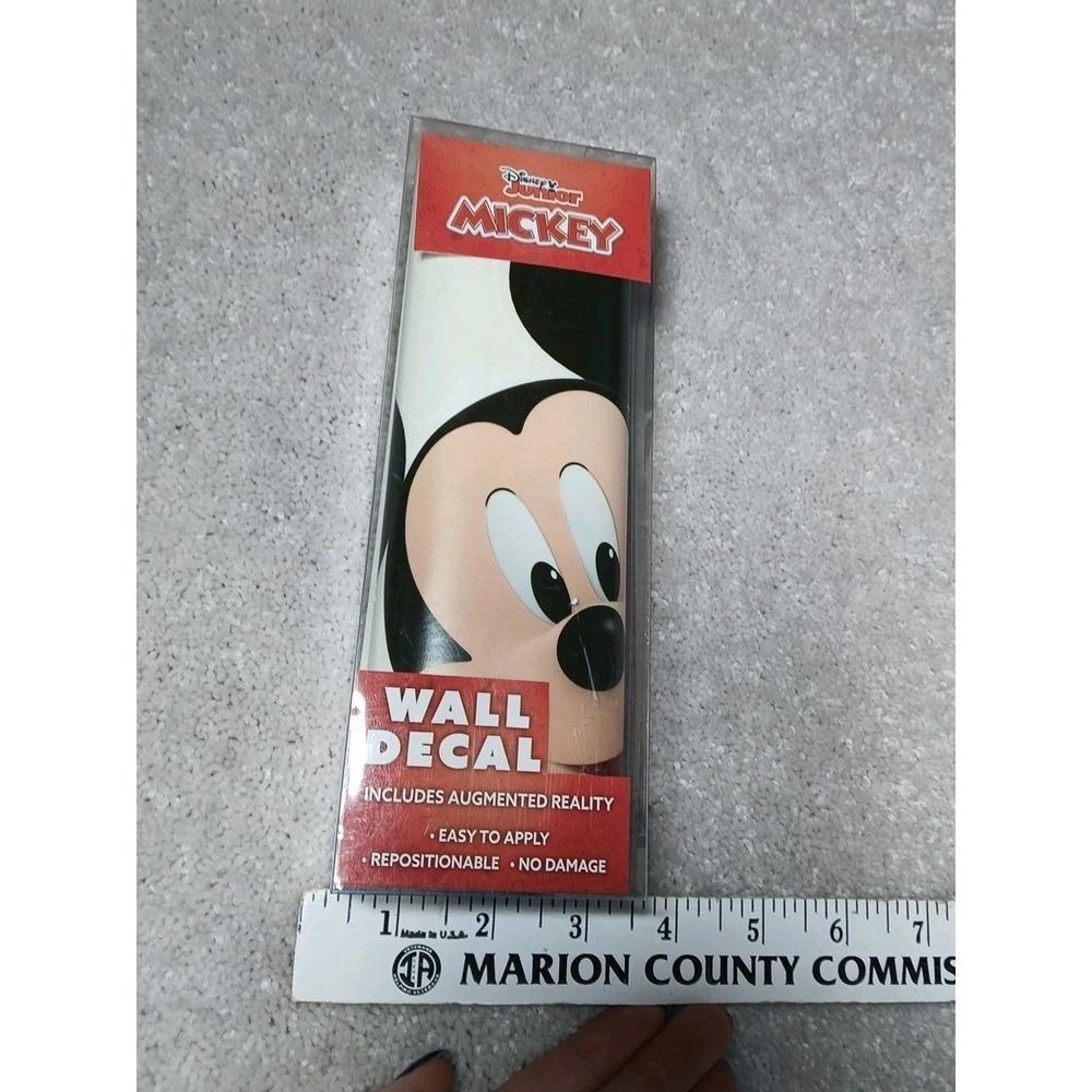 Disney Jr MICKEY MOUSE 13x16 Augmented Reality Wall Decal New Reposition Kids